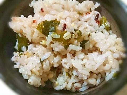 わかめご飯の素が無くても大丈夫！美味しいわかめご飯